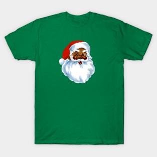 Black Santa Claus (Vintage) T-Shirt